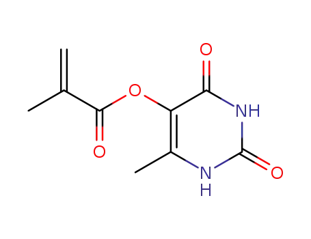 6-methyl-2,4-dioxo-1,2,3,4-tetrahydropyrimidin-5-yl methacrylate