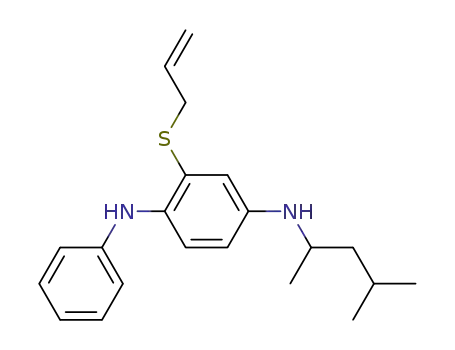 3-(allylsulfanyl)-N1-(4-methyl-2-pentyl)-N4-phenyl-1,4-benzenediamine
