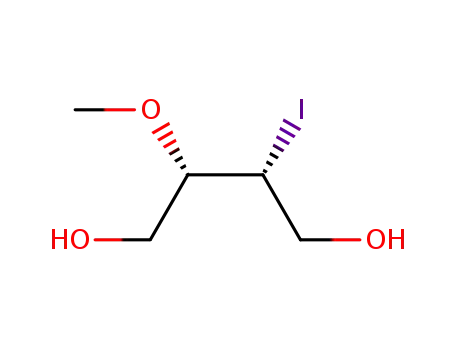 1,4-dihydroxy-3-iodo-2-methoxybutane
