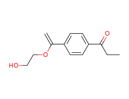 1-(2-hydroxyethoxy)-1-(4-propionylphenyl)ethene