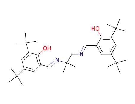 N,N'-bis(3,5-di-t-butylsalicylidene)-1,2-diamino-2-methylpropane