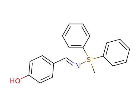4-{[(E)-(Methyl-diphenyl-silanyl)-imino]-methyl}-phenol