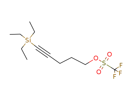 5-(triethylsilyl)pent-4-ynyl trifluoromethanesulfonate