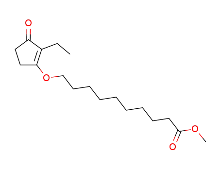 methyl 10-(2-ethyl-3-oxocyclopent-1-enyloxy)decanoate