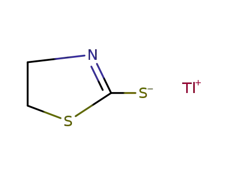 Molecular Structure of 63987-96-2 (2-Thiazolidinethione, thallium(1+) salt)