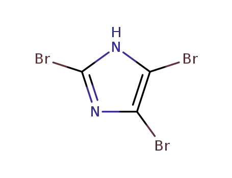Molecular Structure of 2034-22-2 (2,4,5-Tribromoimidazole)
