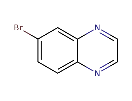 Molecular Structure of 50998-17-9 (6-Bromoquinoxaline)