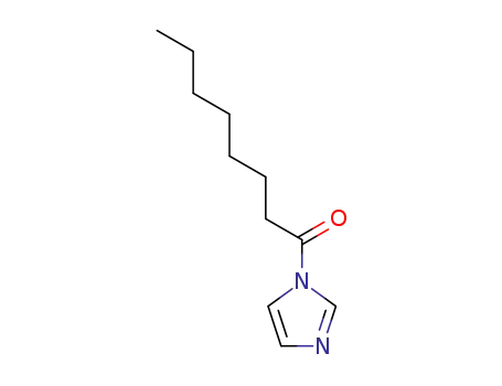 Molecular Structure of 17450-31-6 (1H-Imidazole, 1-(1-oxooctyl)-)