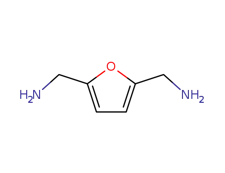 Molecular Structure of 2213-51-6 (2,5-Bis(aminomethyl)furan)
