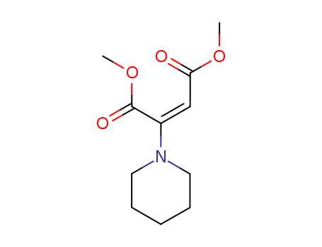 2-Butenedioic acid, 2-(1-piperidinyl)-, dimethyl ester, (E)-