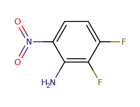 Molecular Structure of 211693-73-1 (2,3-Difluoro-6-nitroaniline)