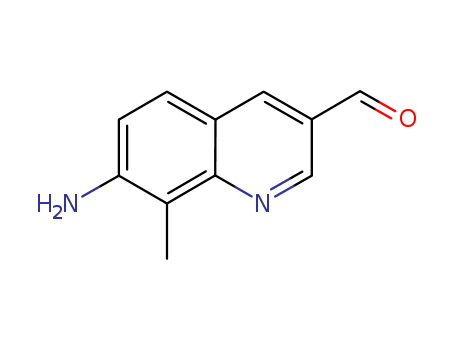 7-Amino-8-methyl-3-quinolinecarboxaldehyde