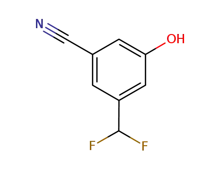 Benzonitrile, 3-(difluoromethyl)-5-hydroxy-