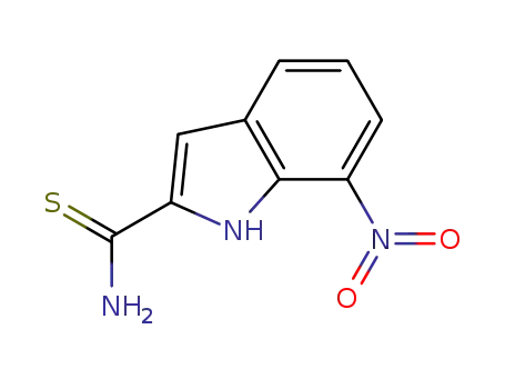 7-nitro-1H-indole-2-carbothioic acid amide