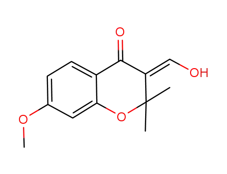 3-(hydroxymethylene)-7-methoxy-2,2-dimethyl-2,3-dihydrochromen-4-one