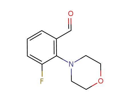 3-Fluoro-2-(N-morpholino)-benzaldehyde