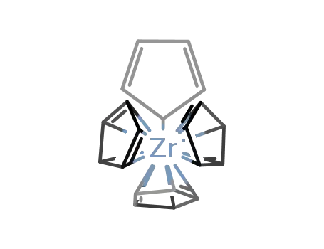 Zr(η5-cyclopentadienyl)3(η1-cyclopentadienyl)