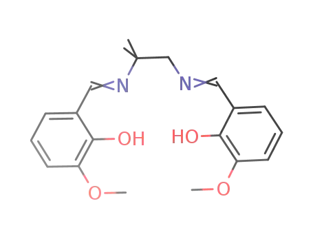 N,N′-bis(2-hydroxy-3-methoxybenzylidene)-1,2-diamino-2-methylpropane