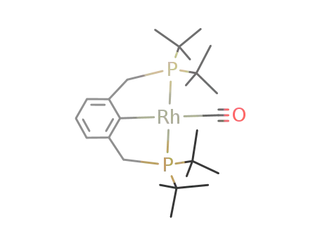 (2,6-bis{(di-tert-butylphosphino)methyl}phenyl)carbonylrhodium(III)