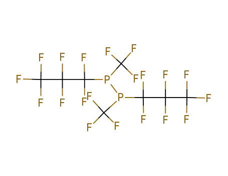 1,2-bis(heptafluoropropyl)-1,2-bis(trifluoromethyl)diphosphine