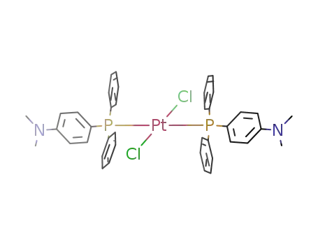trans-dichlorobis{(4-(dimethylamino)phenyl)diphenylphosphane}platinum(II)