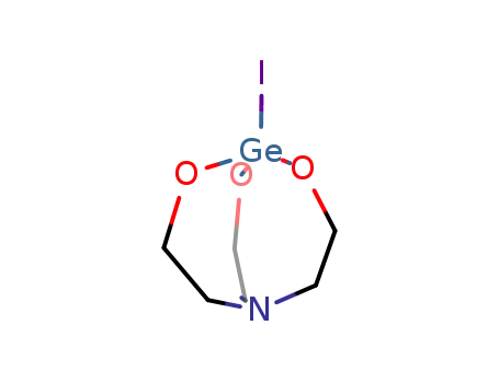 Molecular Structure of 70565-61-6 (2,8,9-Trioxa-5-aza-1-germabicyclo[3.3.3]undecane, 1-iodo-)