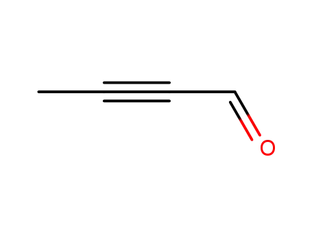 Molecular Structure of 1119-19-3 (methylpropiolic aldehyde)