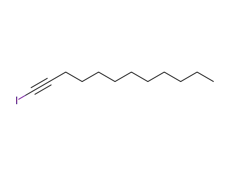 Molecular Structure of 60705-20-6 (1-Dodecyne, 1-iodo-)