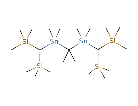 2,2-bis[bis(trimethylsilyl)methyldimethylstannyl]propane