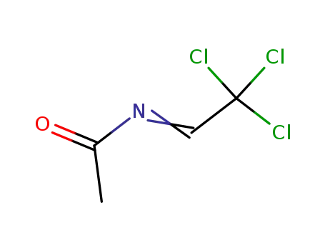 Molecular Structure of 26404-44-4 (Acetamide, N-(2,2,2-trichloroethylidene)-)