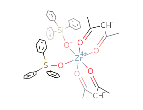 zirconium (triphenylsilanolat)2-bis(acetylacetonate)