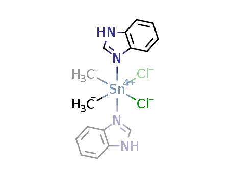 dichlorodimethylbis(benzimidazole)tin(IV)