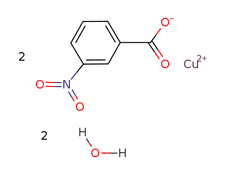 copper meta-nitrobenzoate dihydrate