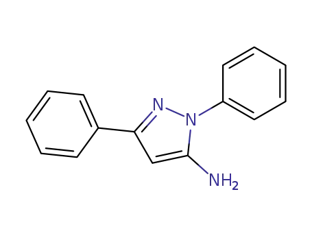 Molecular Structure of 5356-71-8 (5-AMINO-1,3-DIPHENYLPYRAZOLE)