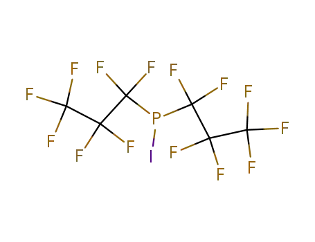 bis-heptafluoropropyl-iodo-phosphine