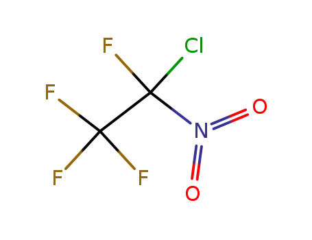 Molecular Structure of 2261-27-0 (Ethane, 1-chloro-1,2,2,2-tetrafluoro-1-nitro-)