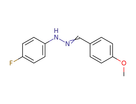 1-(4-methoxybenzylidene)-2-(4-fluorophenyl)hydrazine