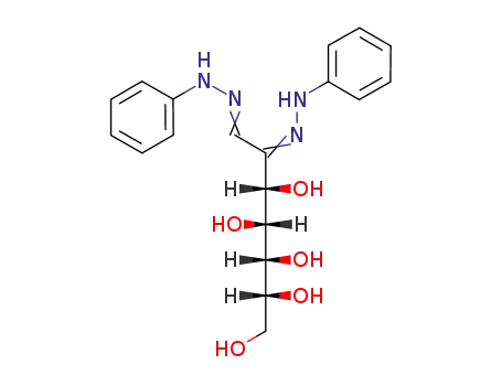 Molecular Structure of 5329-51-1 ((6E,7E)-6,7-bis(2-phenylhydrazinylidene)heptane-1,2,3,4,5-pentol (non-preferred name))