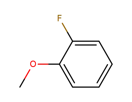 Molecular Structure of 321-28-8 (2-Fluoroanisole)