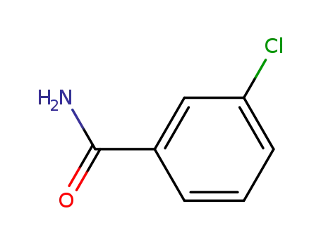 Molecular Structure of 618-48-4 (3-CHLOROBENZAMIDE)