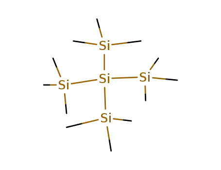 Molecular Structure of 4098-98-0 (TETRAKIS(TRIMETHYLSILYL)SILANE)