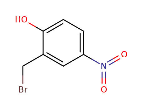 Molecular Structure of 772-33-8 (2-HYDROXY-5-NITROBENZYL BROMIDE)