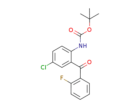 tert-butyl 4-chloro-2-(2-fluorobenzoyl)phenylcarbamate
