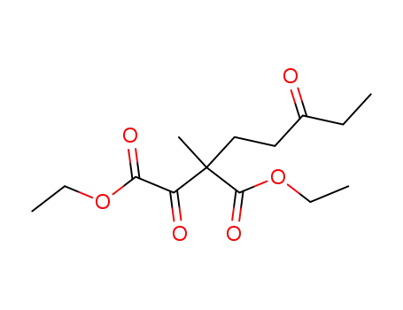 diethyl 2-methyl-3-oxo-2-(3-oxopentyl)succinate