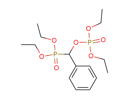 diethyl 1-(diethylphosphoryloxy)-1-phenylmethylphosphonate