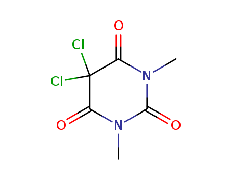 5,5-dichloro-1,3-dimethyl-1,3-diazinane-2,4,6-trione cas  21544-73-0