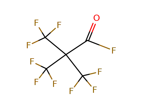 Propanoyl fluoride,3,3,3-trifluoro-2,2-bis(trifluoromethyl)-