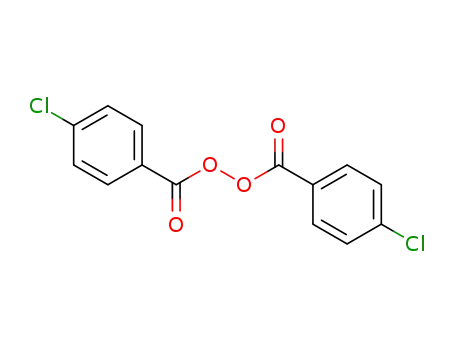 Molecular Structure of 94-17-7 (p-Chlorobenzoyl peroxide Bis(p-ehlorobenzoyl)peroxide)