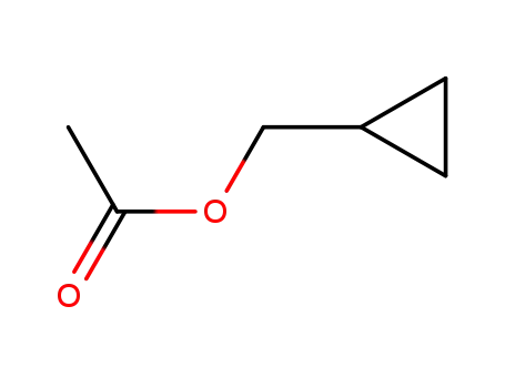 Molecular Structure of 36982-54-4 (Cyclopropanemethanol, acetate)