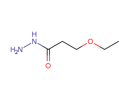Molecular Structure of 37952-36-6 (3-ETHOXYPROPANOHYDRAZIDE)